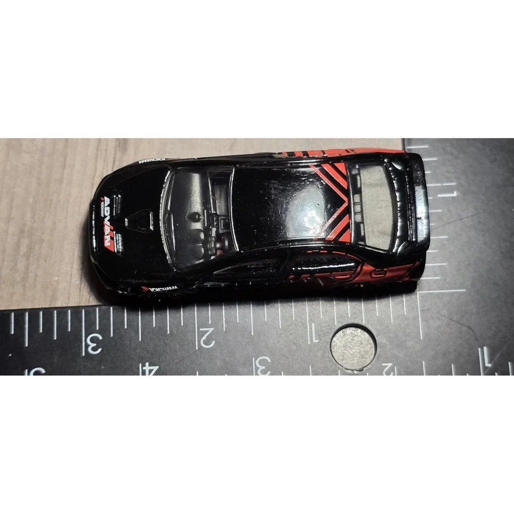 2008 Lancer Evolution EVO X 10 Black Red Advan 2020 HW Speed Graphics‎ 1/10